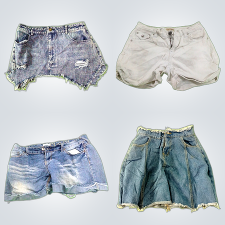 Y2K Denim Shorts Bundle