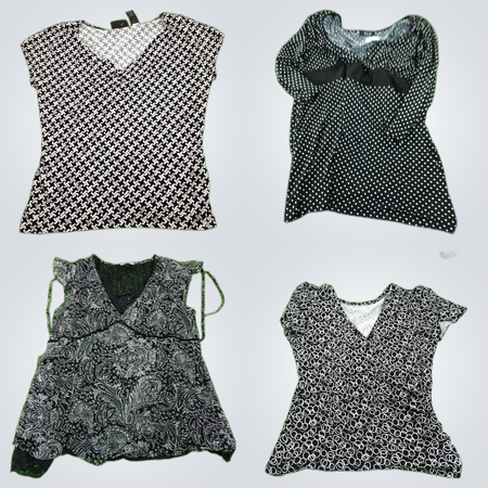 Y2K Blouses Pattern Mix
