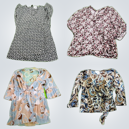 Y2K Floral Blouses Bundle