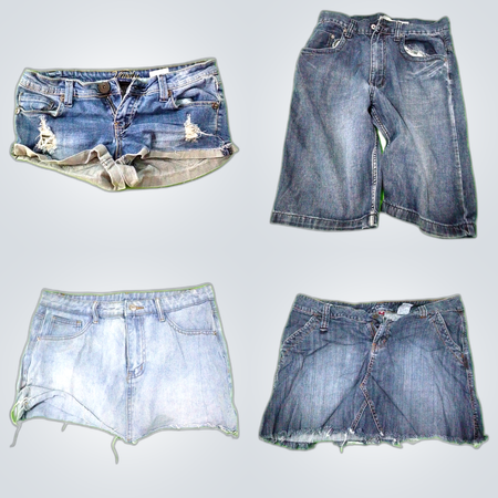 Y2K Denim Shorts Bundle