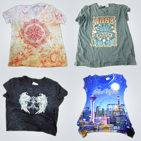 Pacchetti di T-shirt stampate