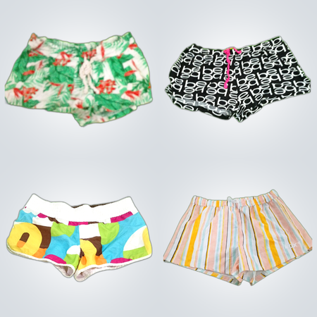 Bedruckte Shorts-Pakete