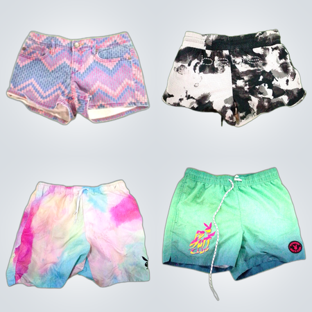 Bedruckte Shorts Bündel