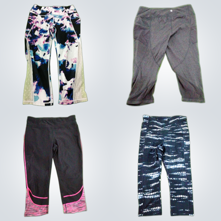 Gray Leggings Capri Bundle