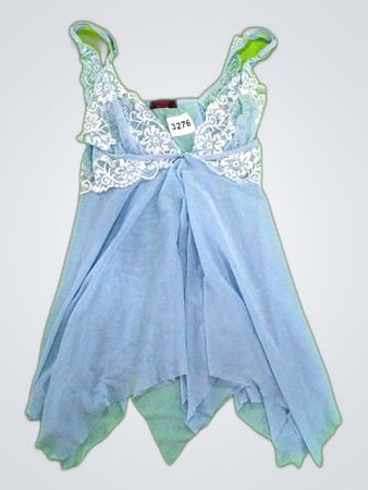 Blue Lace Camisole