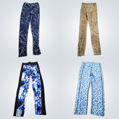 Y2k bedruckte Hosenbündel