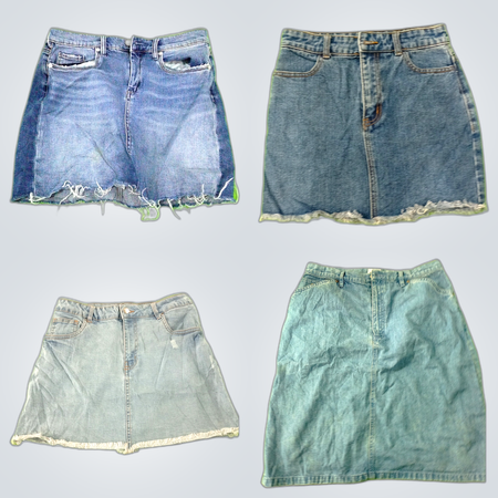 Jeansrock-Bündel