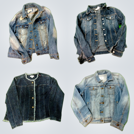 Ensembles de vestes en denim