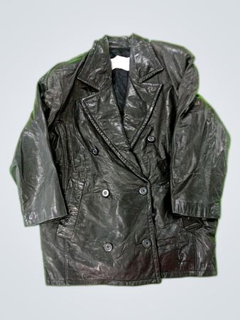 Weiss Black Leather Jacket