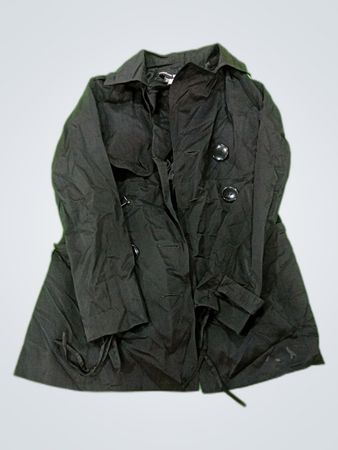 Bebe Black Trench Coat