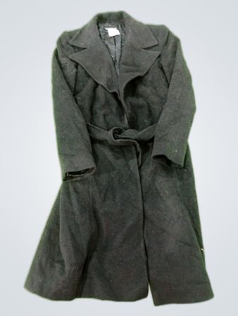 Bebe Black Trench Coat
