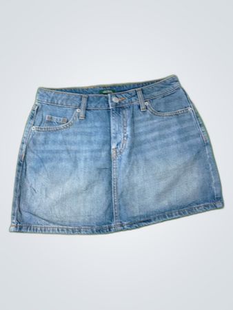 levi's denim mini skirt