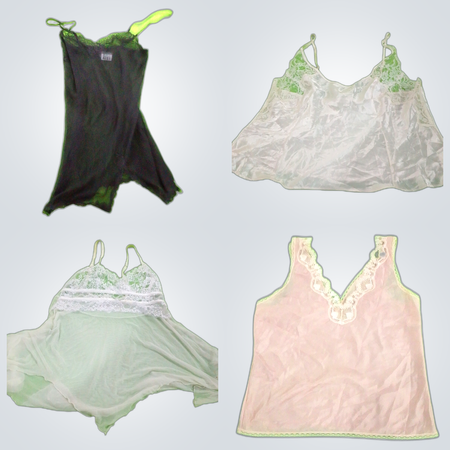 victoria's secret lace trim camisole