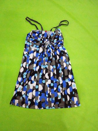 Blue Polka Dot Dress