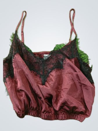 victoria's secret lace trim camisole
