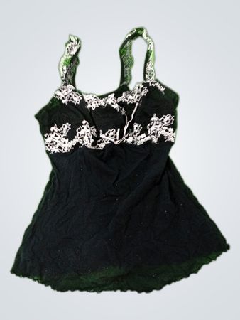 Black Lace Trim Camisole