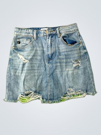 levi's denim mini skirt