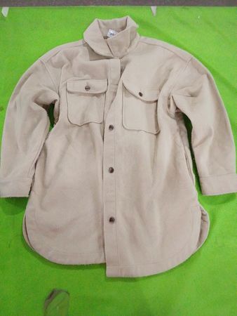 Roxy Oversized Beige Workwear Jacket