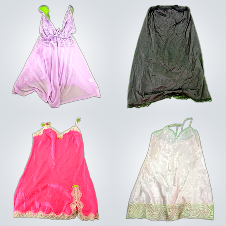 Vintage Satin Slip Dresses