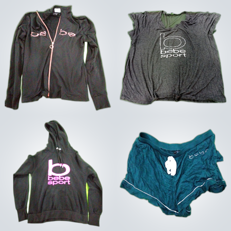 Gray and Green Sweatshirts