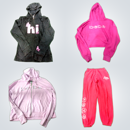 Pink Sweatshirts and Pants