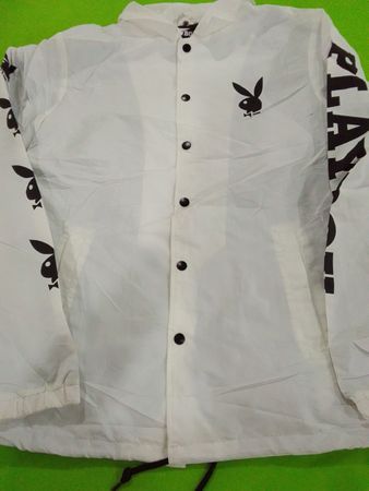 Playboy Satin Varsity Jacket