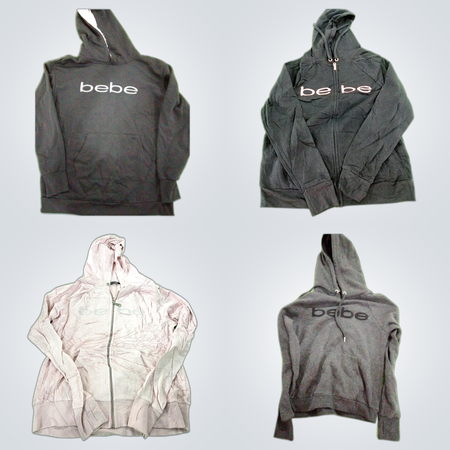 Bebe Sweatshirts Hoodie Bundle