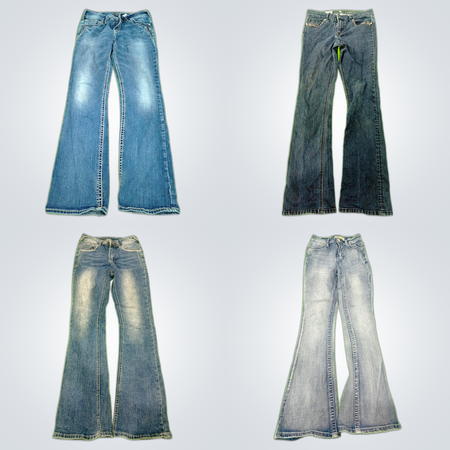Flared Low-Rise Jean Bundle