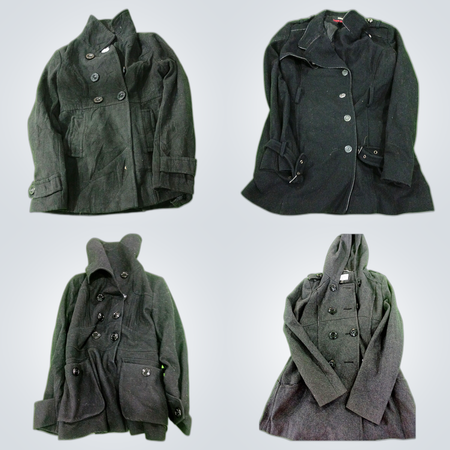 Black Hooded Jackets Bundle