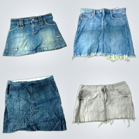 levi's denim mini skirt