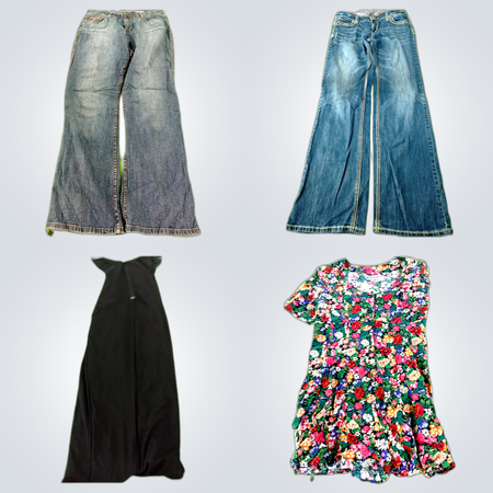 Armani Blouse and Jeans