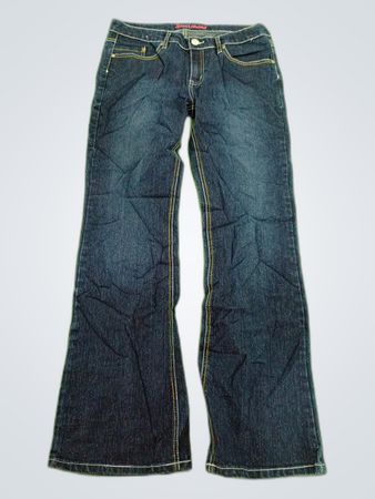 Simimi Jean Low-Rise Bootcut Jeans