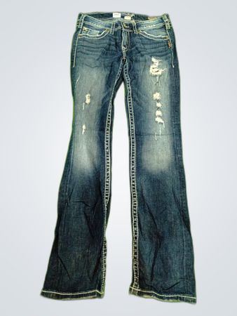 Miss Me Distressed Bootcut Jeans