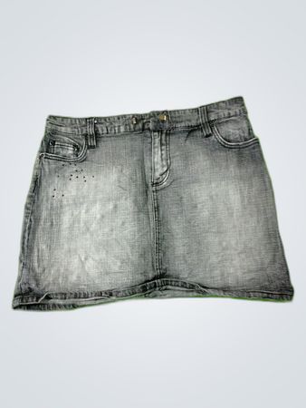 Bershka Denim Mini Skirt