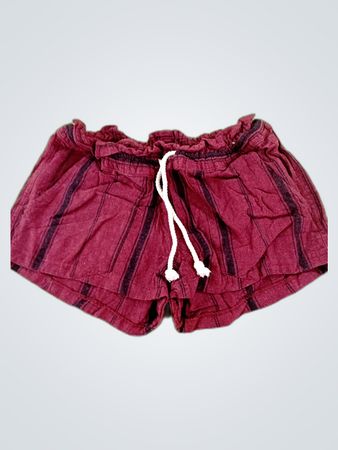 Unbranded Striped Drawstring Cotton Shorts