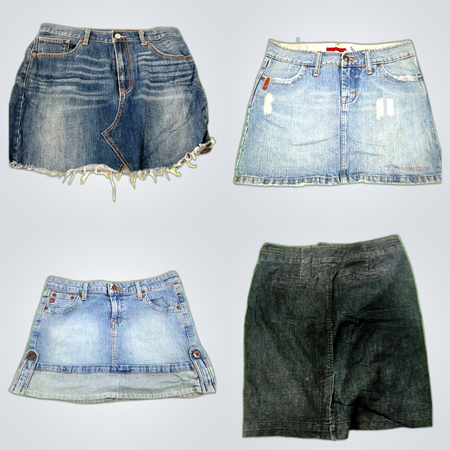 levi's denim mini skirt