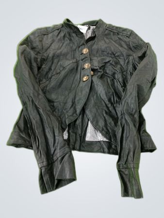 Reebok Black Leather Jacket