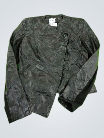 bebe Black Leather Jacket