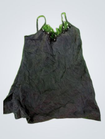 Black Lace Trim Camisole Top