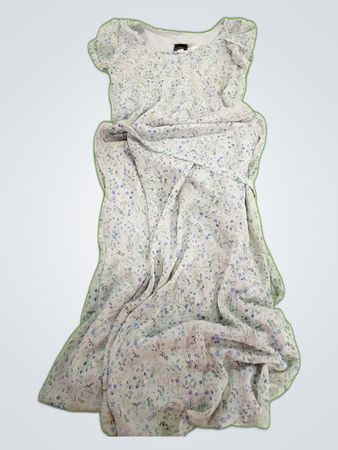 Tailor Floral Wrap Dress