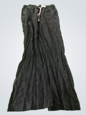 Unbranded Black Wide-Leg Drawstring Pants