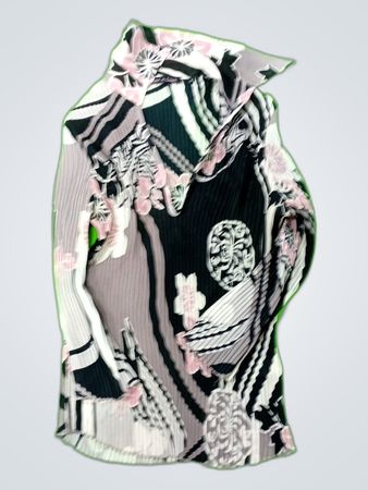 Blouse with Floral Pattern