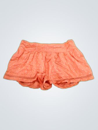 Roxy Orange Polka Dot Shorts