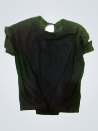 Black Ruffle Sleeve T-Shirt