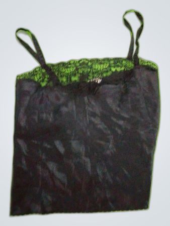 Escapades Black Lace Trim Camisole