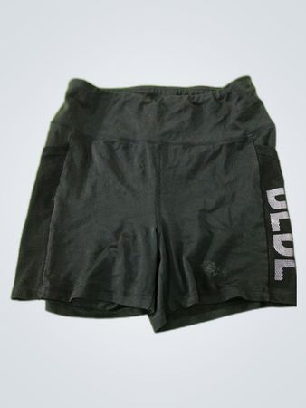 Black High-Waisted Athletic Shorts