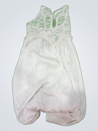 White Lace Mini Dress