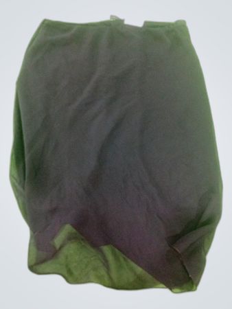 Unbranded Black Sheer Mini Skirt