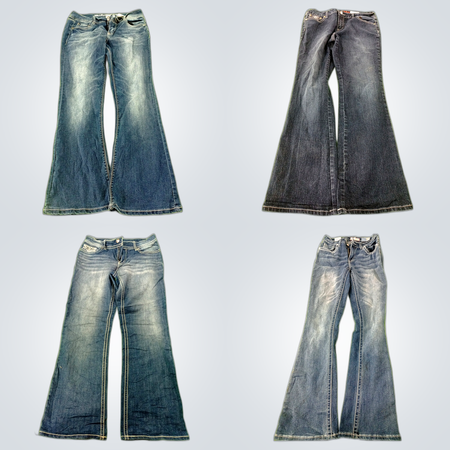 Flare and Wide Leg Jeans