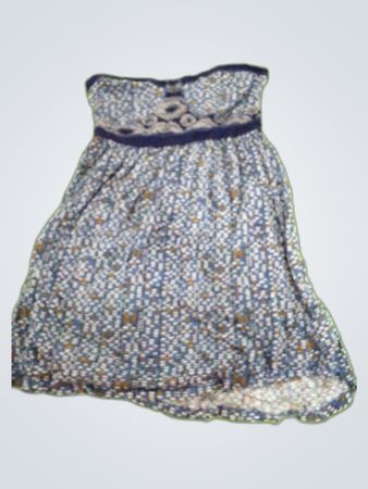 Roxy Strapless Printed Mini Dress